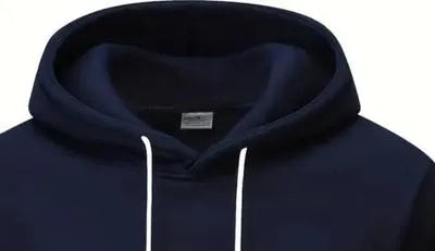 Fleece Plain Hoodie