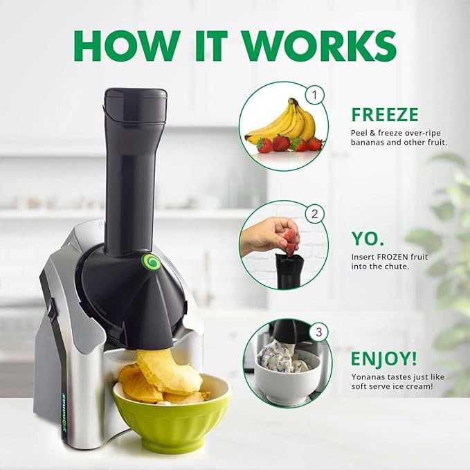 Black and gray dessert frozen ice cream treat maker by Rabiya Mart with a sleek design and multiple compartments for making frozen treats.