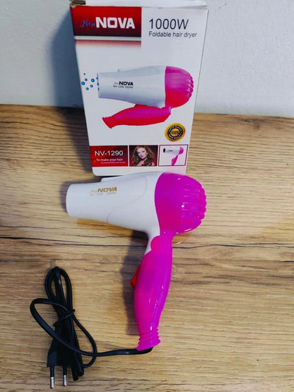 ightweight Portable Hair Dryer - Fast Drying, 1000 Watts, 1 Pcs - Smooth Hair Experience