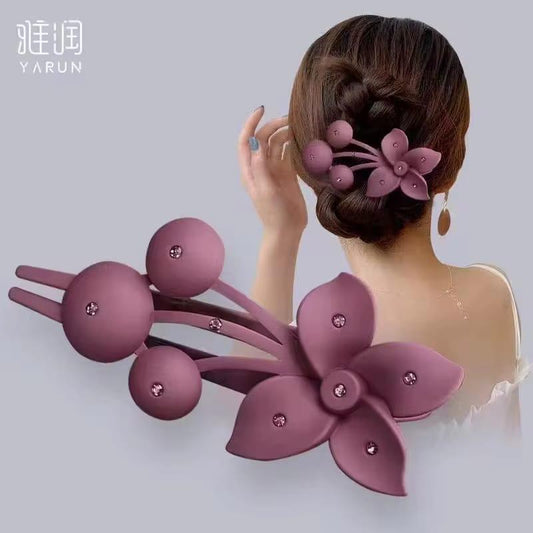 Flower Shaped Hair Clip