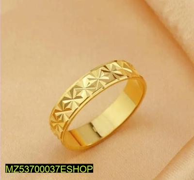 Alloy Men's Golden Ring Band