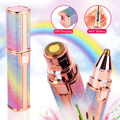 2 in 1 Facial Trimmer for Women (Rechargeable)