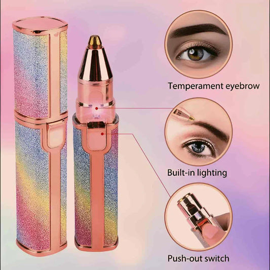 2 in 1 Facial Trimmer for Women (Rechargeable)