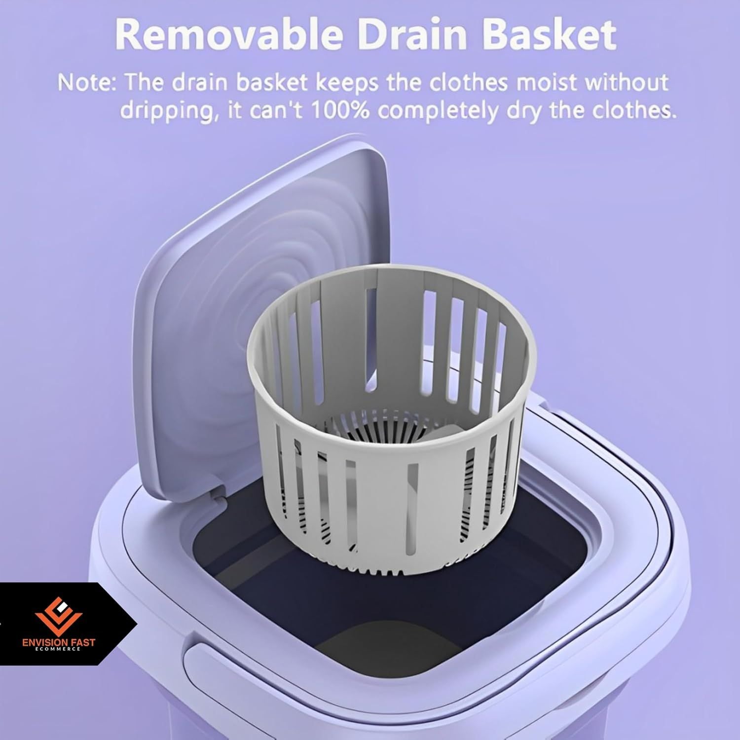 Mini washing machine by Rabiya Team, compact appliance with door and control panel, ideal for small laundry loads.